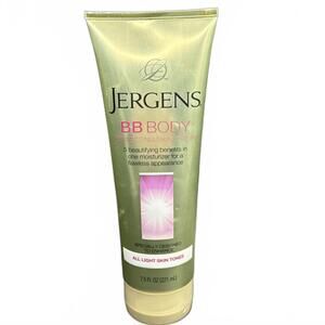 Jergens BB Body Perfecting Skin Cream Lotion For Light Skin Tones 7.5oz